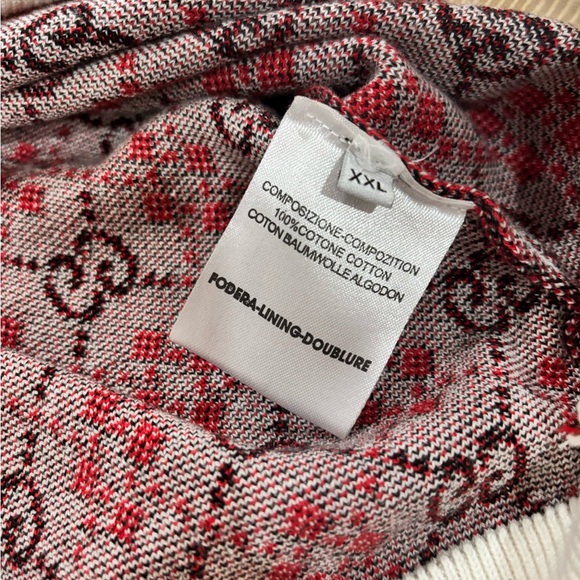 Gucci Red and Black Patterned Knit - Picture 3 of 7